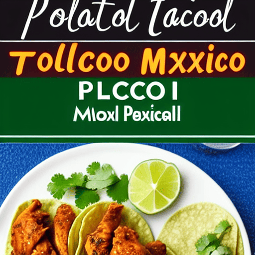 Tacos de Pollo en Salsa de Cilantro y Limón