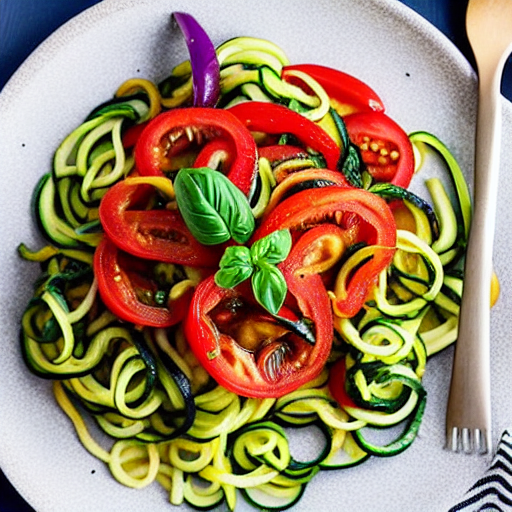 Ratatouille with Zoodles