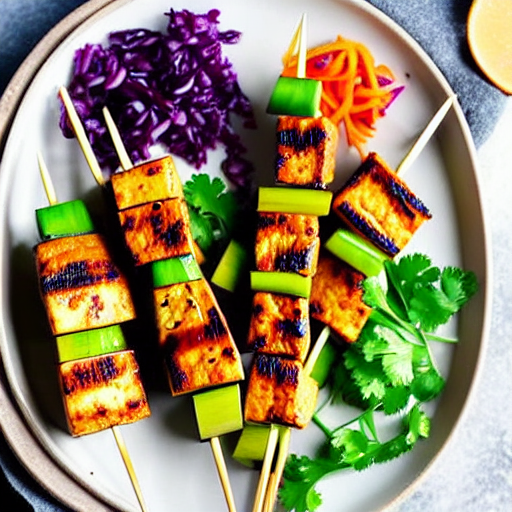 Vegan Tofu Skewers