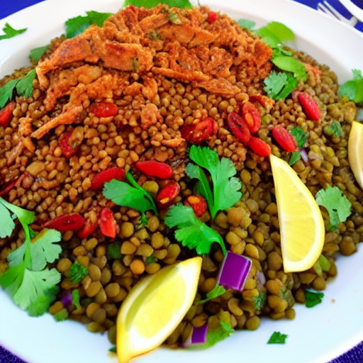 Lentil and Fish Salad
