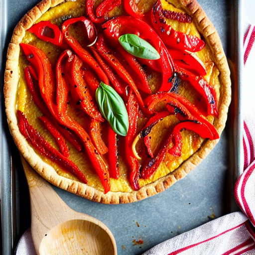 Roasted Pepper Tart