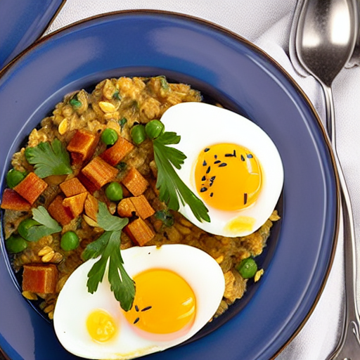 Savory Oatmeal with Eggs