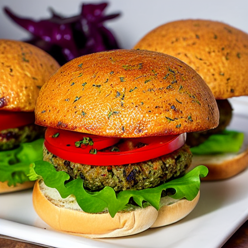 Provençal Veggie Burger