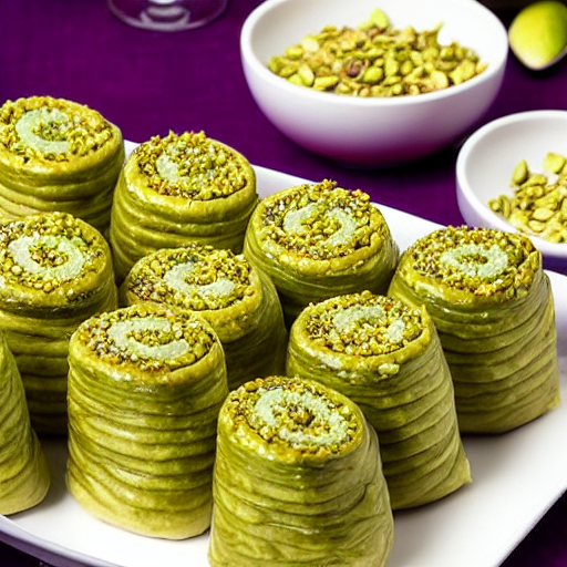 Pistachio Rolls