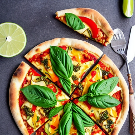 Thai Herb Pizza