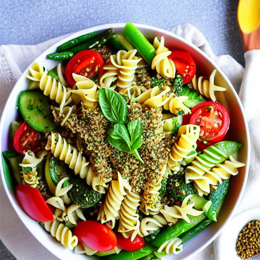 Zaatar Pasta Salad