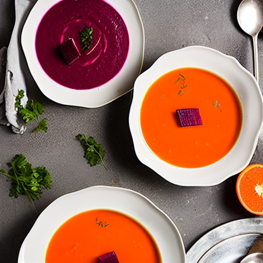 Beetroot and Orange Soup
