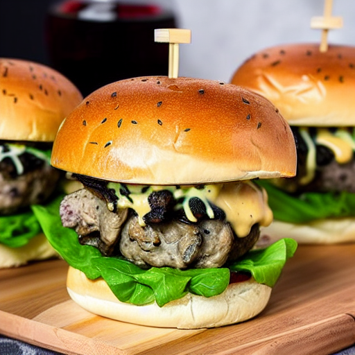 Mushroom Swiss Burger