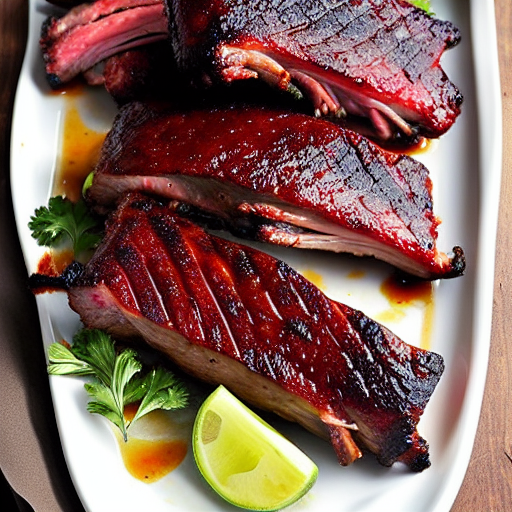 Smoked Venison Ribs