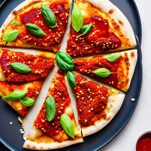 Korean Fried Chicken Pizza