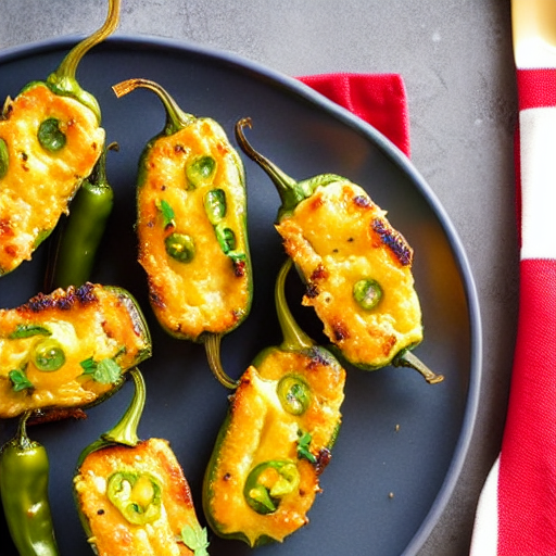 Baked Jalapeño Poppers