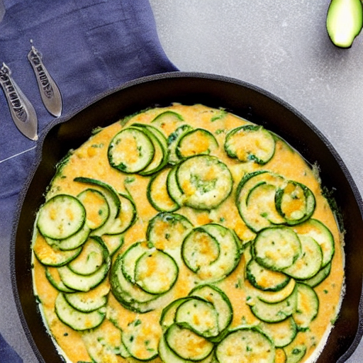 Zucchini con Queso