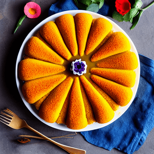 Cempasúchil Cake