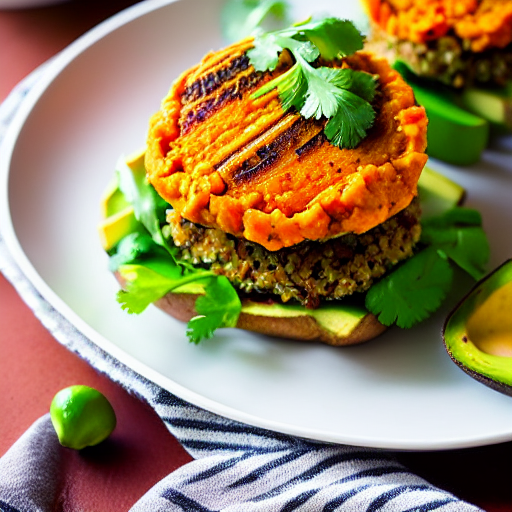 Sweet Potato Quinoa Burger