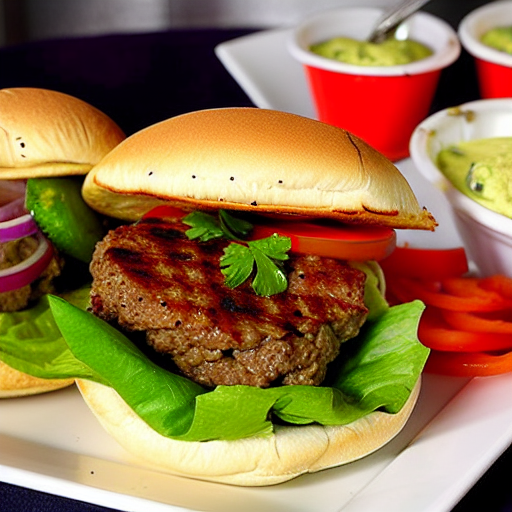 Gyro Style Burger