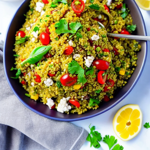 Lentil and Bulgur Salad