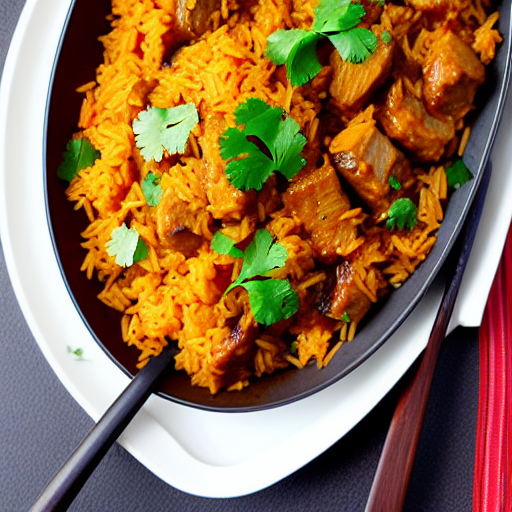 Pork Masala Rice