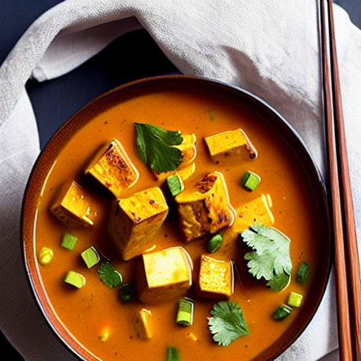 Pumpkin and Tofu Stew