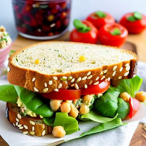 Chickpea Salad Sandwich