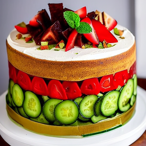 Fattoush Cake