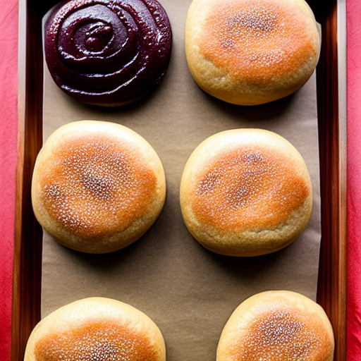 Red Bean Paste Buns