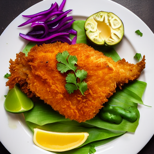 Peixe Frito com Molho