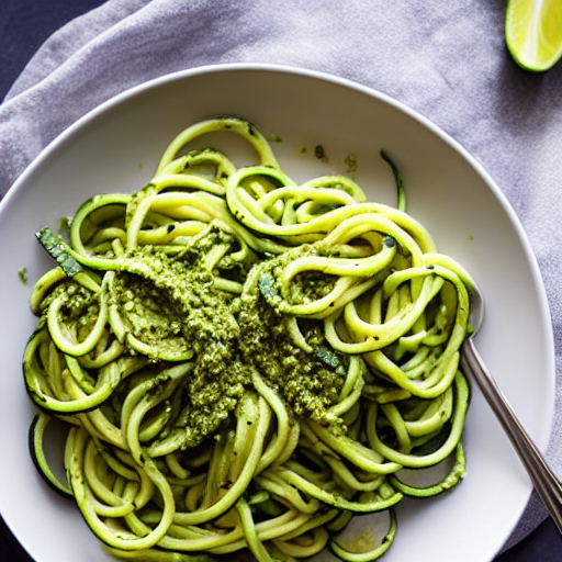 Pesto Zucchini Pasta