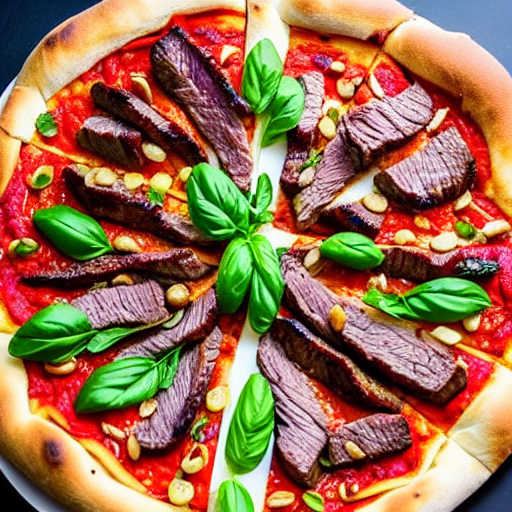 Yam Nua Pizza