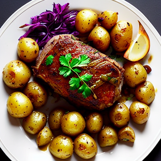 Baked Lamb with Potatoes