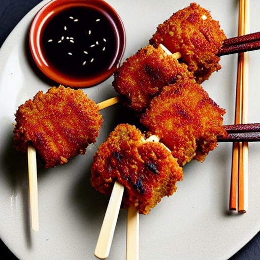 Keto Kushi Katsu