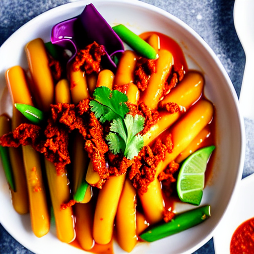 Vegan Tteokbokki