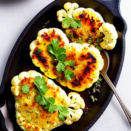 Baked Cauliflower Steaks