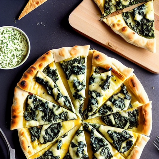 Spanakopita Pizza