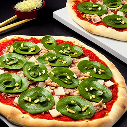 Negitoro Pizza