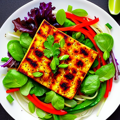 Spicy Tofu Skin Salad