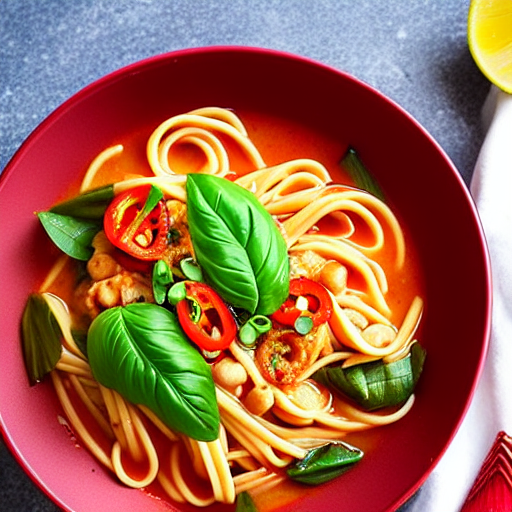 Tom Yum Pasta