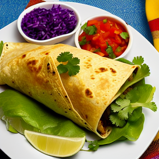 Baja Fish Burrito