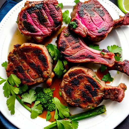 Keto Spiced Lamb Chops
