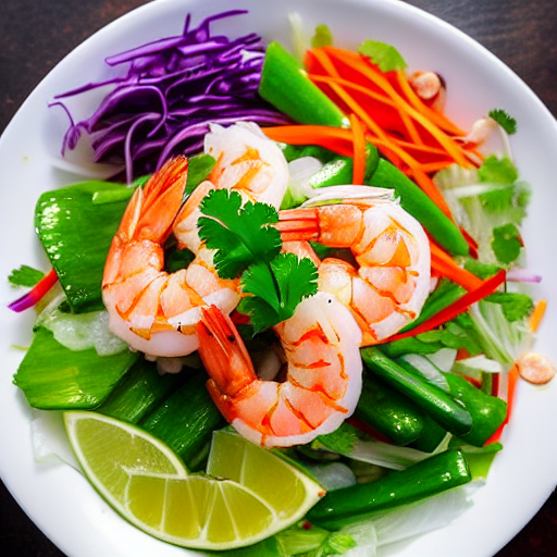 Gỏi Tôm Dưa
