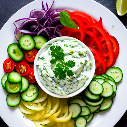 Salata Me Tzatziki