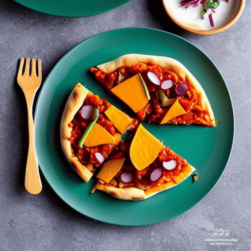 Korean Sweet Potato Pizza