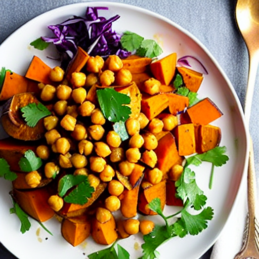 Sweet Potato and Chickpea Salad