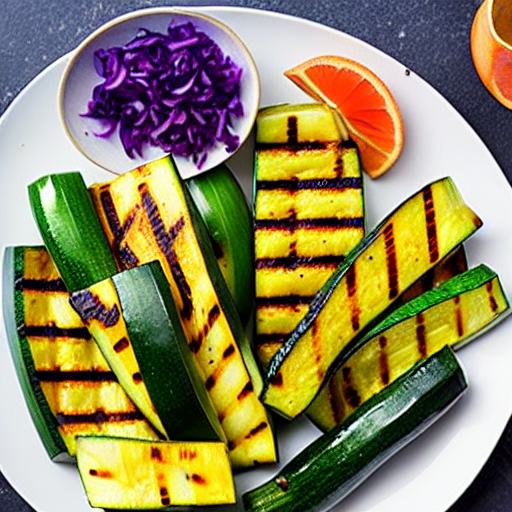Grilled Thai Zucchini