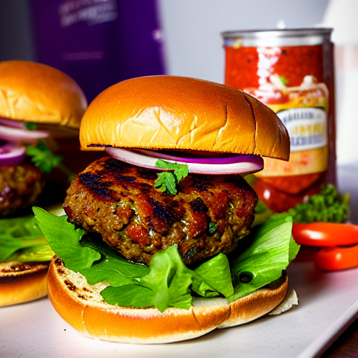 Merguez Spiced Burger