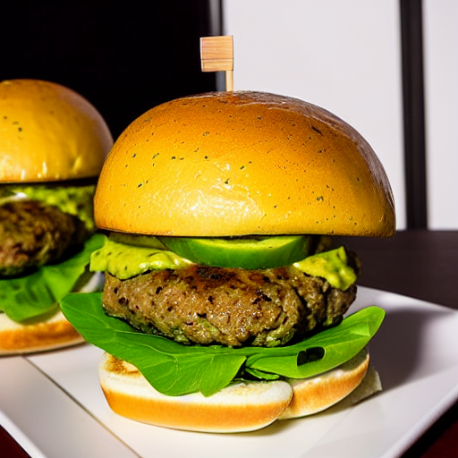 Yuzu Avocado Burger