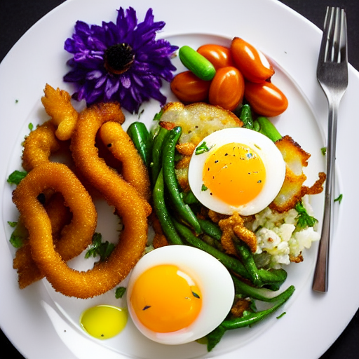 Kalamari with Eggs