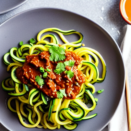 Korean Zucchini Noodles