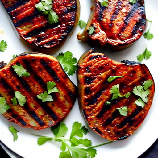 BBQ Eggplant Steaks