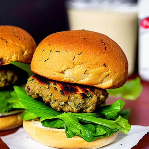 Tahini Sauce Burger