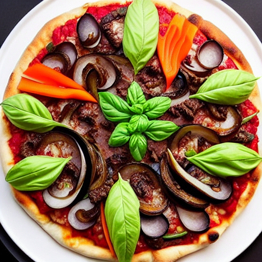 Sukiyaki Pizza